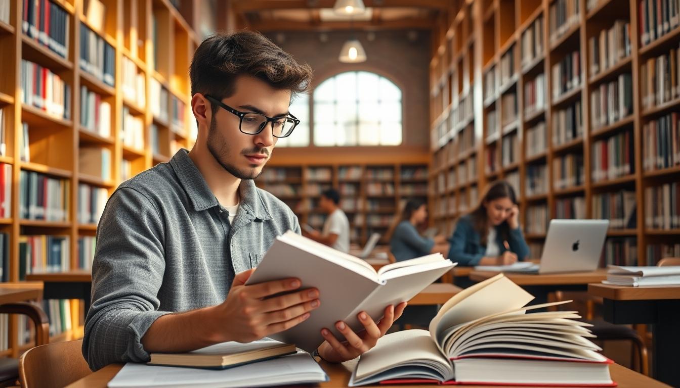 Student using online courses for flexible education