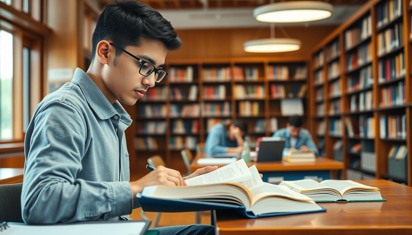 Organized exam preparation notes and academic planner