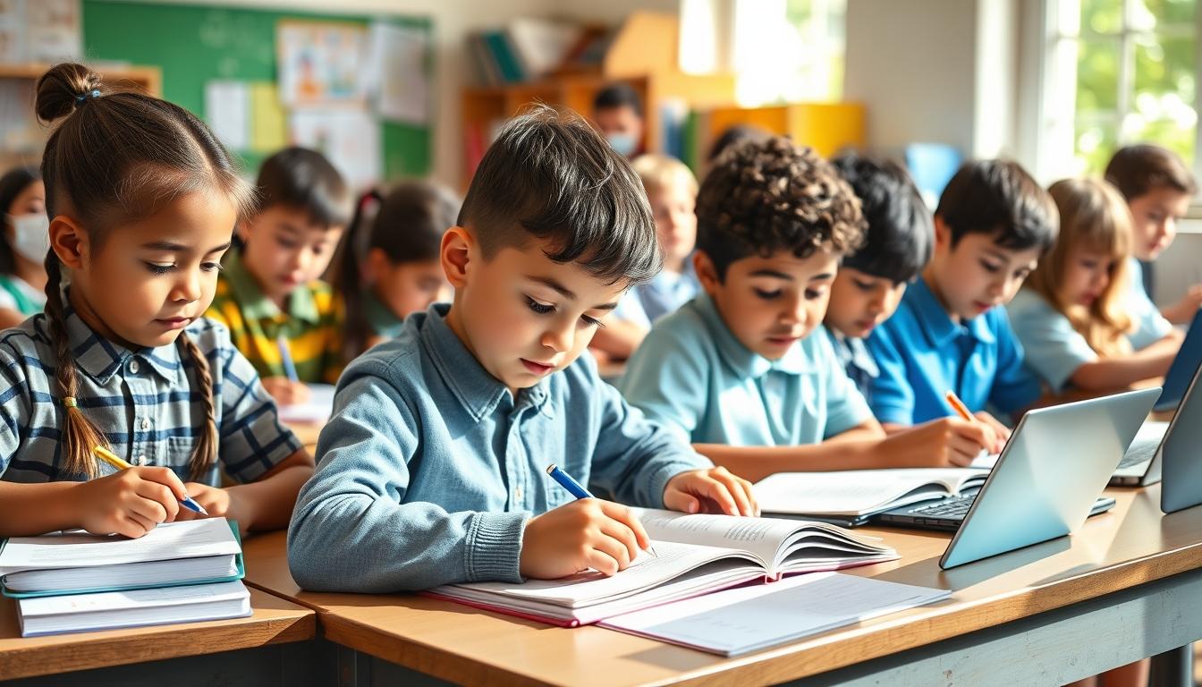 Digital learning platform with online study materials